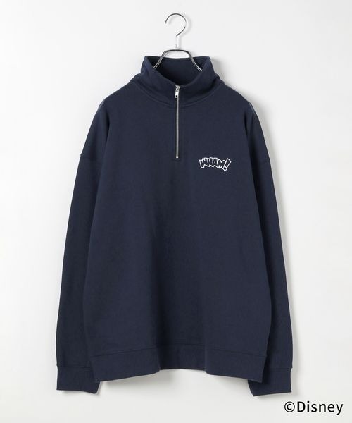 PBLIM(ページボーイリム)の「PBLIM/ドナルド/ハーフZIPスウェット(スウェット・レディース・グリーン/ネイビー/ライトグレー・MEDIUM/LARGE)」の19枚目の写真