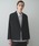 STUDIOUS�i�X�e���f�B�I�X�j�́uVISCOSE WOOL JACKET/�V���ɂȂ�ɂ���/���炩�Ȕ��G��i�e�[���[�h�W���P�b�g�j�v�b�u���b�N