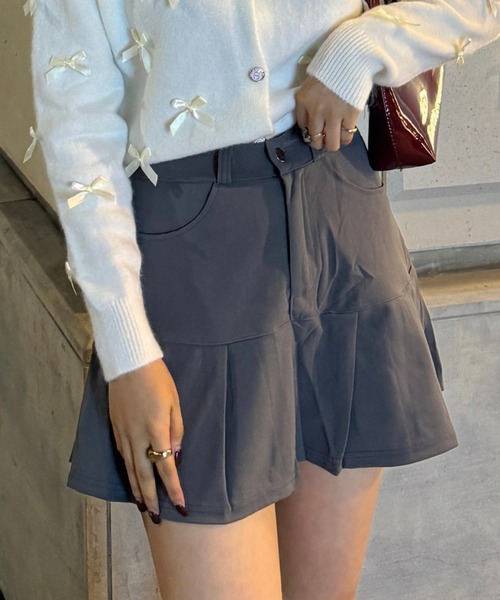 efill(エフィル)の「新作 プリーツ ミニ スカート(スカート・レディース・グレー・S)」の16枚目の写真