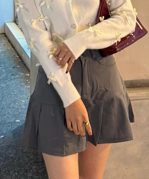 efill(エフィル)の「新作 プリーツ ミニ スカート(スカート・レディース・グレー・S)」の12枚目の写真