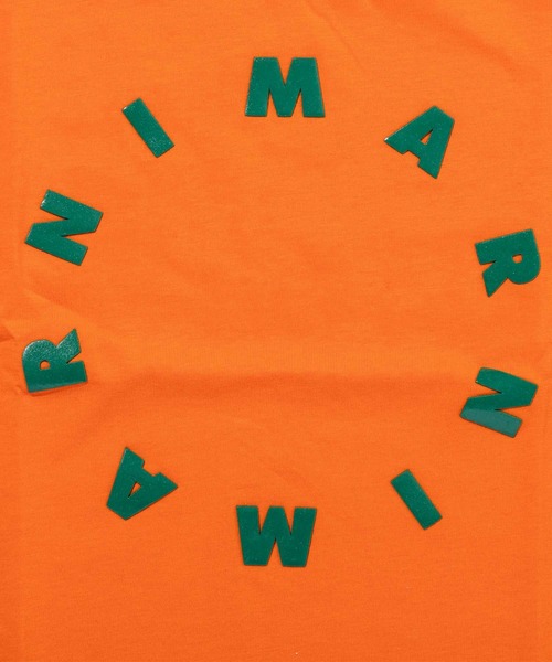 MARNI（マルニ）の「MARNI(マルニ)Kids & Junior サークルブランドロゴ半袖Tシャツカットソー（Tシャツ/カットソー・キッズ・ホワイト/ライトピンク/オレンジ/ブラック/ブルー・6Y/10Y/4Y/8Y/12Y/14Y）」の9枚目の写真