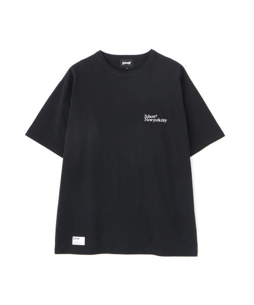 Schott/ショット/T-SHIRT EMB. Schott NYC/刺繍Tシャツ ショット