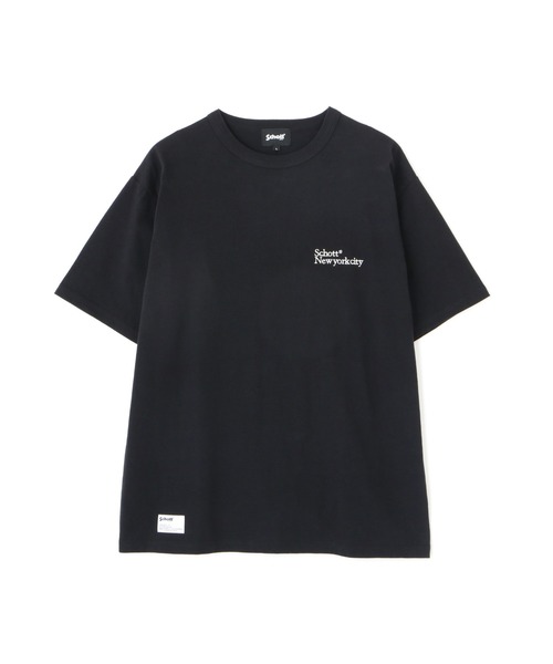 Schott/ショット/T-SHIRT EMB. Schott NYC/刺繍Tシャツ ショット