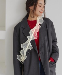 titivate（ティティベイト）の「パール付きチュールスマホショルダー（スマホグッズ）」