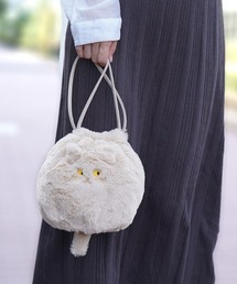 salle de bal | にゃんこ ファー 巾着ショルダー KTK 1036 MMI(ショルダーバッグ)