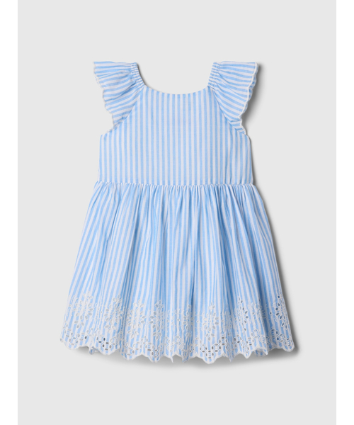 GAP（ギャップ）の「アイレットワンピース (ベビー・幼児)（ワンピース・キッズ・ブルー/ホワイト/ピンク/ライトインディゴブルー・90cm/110cm/100cm/80ｃｍ/95cm/105cm/70cm）」の6枚目の写真