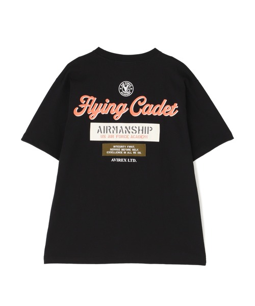 AVIREX(アヴィレックス)の「CADET PATCH T-SHIRT / カデット パッチ 半袖Tシャツ / AVIREX / アヴィレックス(Tシャツ/カットソー・メンズ・ホワイト/ライトグレー/ライトブルー/ブラック/セージグリーン・MEDIUM/LARGE/X-LARGE/XX-LARGE)」の9枚目の写真