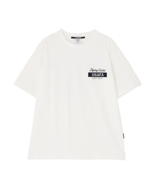 AVIREX(アヴィレックス)の「CADET PATCH T-SHIRT / カデット パッチ 半袖Tシャツ / AVIREX / アヴィレックス(Tシャツ/カットソー・メンズ・ホワイト/ライトグレー/ライトブルー/ブラック/セージグリーン・MEDIUM/LARGE/X-LARGE/XX-LARGE)」の7枚目の写真