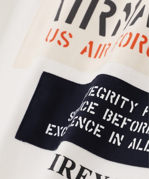 AVIREX(アヴィレックス)の「CADET PATCH T-SHIRT / カデット パッチ 半袖Tシャツ / AVIREX / アヴィレックス(Tシャツ/カットソー・メンズ・ホワイト/ライトグレー/ライトブルー/ブラック/セージグリーン・MEDIUM/LARGE/X-LARGE/XX-LARGE)」の8枚目の写真