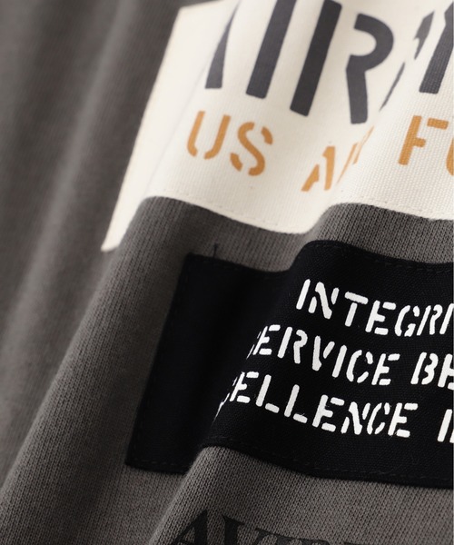 AVIREX(アヴィレックス)の「CADET PATCH T-SHIRT / カデット パッチ 半袖Tシャツ / AVIREX / アヴィレックス(Tシャツ/カットソー・メンズ・ホワイト/ライトグレー/ライトブルー/ブラック/セージグリーン・MEDIUM/LARGE/X-LARGE/XX-LARGE)」の17枚目の写真
