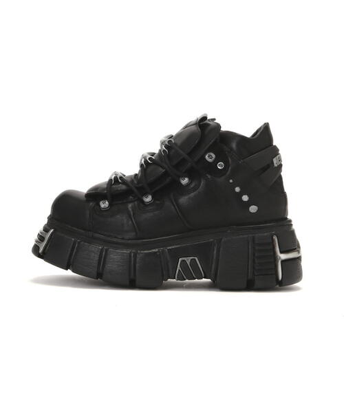 Amazon.com | New Rock 106-S1 Unisex Metallic Black Gothic