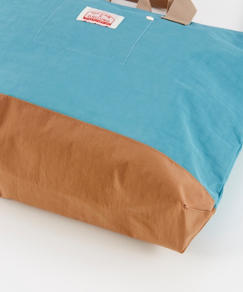 Ocean&Ground（オーシャン&グラウンド）の「ショルダー付きレッスンバッグ/GOODAY（トートバッグ・キッズ・グリーン/ライトグリーン/ピンク/パープル/ミント/ネイビー/オレンジ/ターコイズブルー/ブラック/オリーブ・FREE）」の13枚目の写真