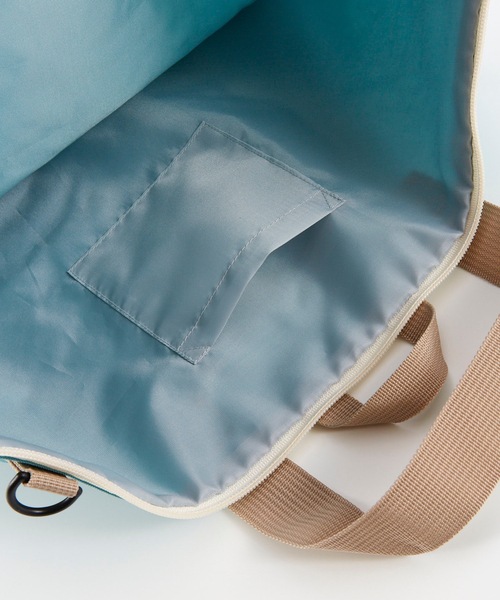 Ocean&Ground（オーシャン&グラウンド）の「ショルダー付きレッスンバッグ/GOODAY（トートバッグ・キッズ・グリーン/ライトグリーン/ピンク/パープル/ミント/ネイビー/オレンジ/ターコイズブルー/ブラック/オリーブ・FREE）」の17枚目の写真