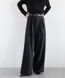 RAGEBLUE | ボックスタック/ピンストライプドレープワイドスラックス(スラックス)