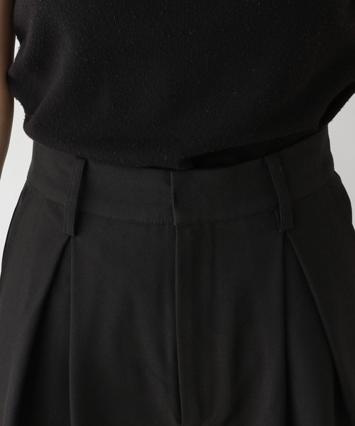 RAGEBLUE（レイジブルー）の「ボックスタック/ピンストライプドレープワイドスラックス（スラックス・レディース・グレー/ブラック・LARGE/MEDIUM）」の10枚目の写真