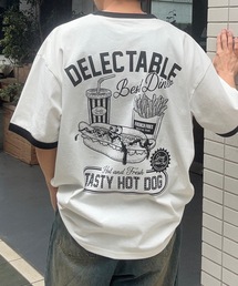 フードキャラリンガーTシャツ