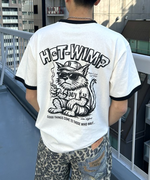 B.R.U(ブル)の「フードキャラリンガーTシャツ(Tシャツ/カットソー・メンズ・ネイビー/ブラック/レッド/ホワイト系その他/ホワイト/ブラック系その他/ホワイト×グリーン/ホワイト×レッド/ホワイト系その他2/ホワイト系その他3・FREE)」の6枚目の写真