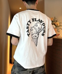 フードキャラリンガーTシャツ