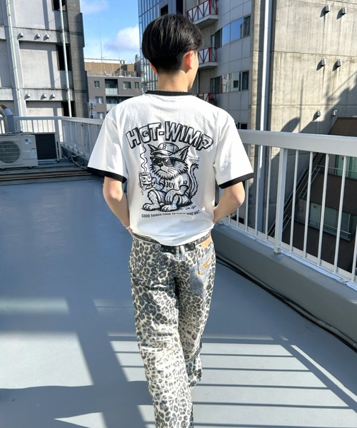 B.R.U(ブル)の「フードキャラリンガーTシャツ(Tシャツ/カットソー・メンズ・ネイビー/ブラック/レッド/ホワイト系その他/ホワイト/ブラック系その他/ホワイト×グリーン/ホワイト×レッド/ホワイト系その他2/ホワイト系その他3・FREE)」の14枚目の写真