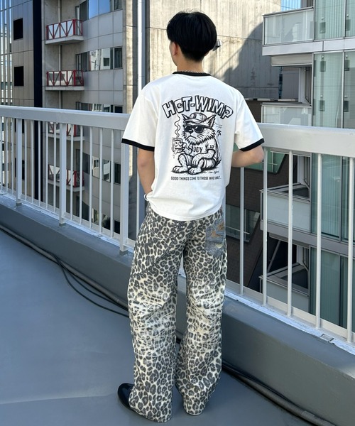 B.R.U(ブル)の「フードキャラリンガーTシャツ(Tシャツ/カットソー・メンズ・ネイビー/ブラック/レッド/ホワイト系その他/ホワイト/ブラック系その他/ホワイト×グリーン/ホワイト×レッド/ホワイト系その他2/ホワイト系その他3・FREE)」の15枚目の写真