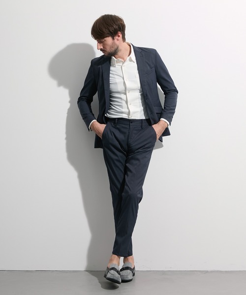 HIDEAWAYS NICOLE（ハイダウェイニコル）の「エアリードビーパンツ（スラックス・メンズ・ブラック/ネイビー・X-LARGE/LARGE/MEDIUM/SMALL）」の4枚目の写真