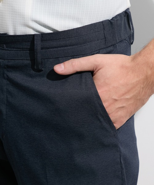 HIDEAWAYS NICOLE（ハイダウェイニコル）の「エアリードビーパンツ（スラックス・メンズ・ブラック/ネイビー・X-LARGE/LARGE/MEDIUM/SMALL）」の8枚目の写真