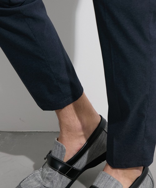 HIDEAWAYS NICOLE（ハイダウェイニコル）の「エアリードビーパンツ（スラックス・メンズ・ブラック/ネイビー・X-LARGE/LARGE/MEDIUM/SMALL）」の11枚目の写真