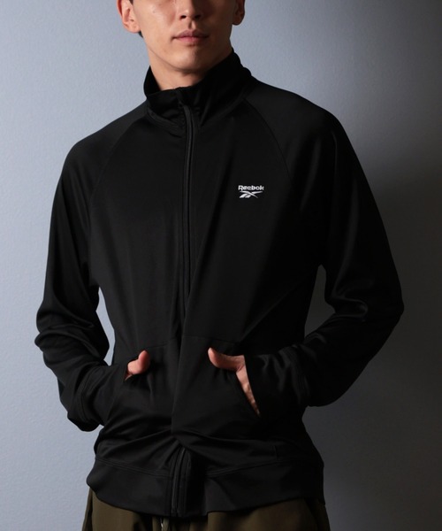 セール】Reebok/リーボック 長袖ラッシュガード UVケア ワンポイント