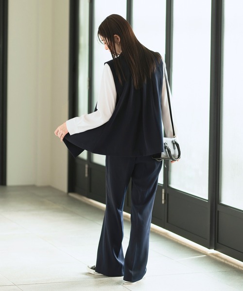 セール】《2025新作》【洗える/セットアップ対応/オフィスカジュアル