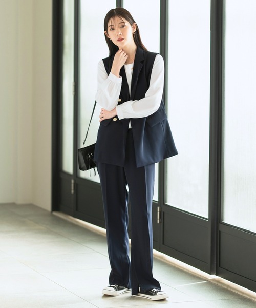 2025新作》【洗える/セットアップ対応/オフィスカジュアル/セレモニー