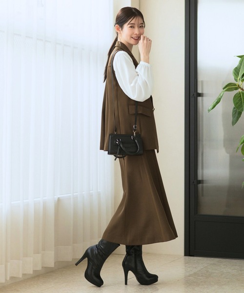 セール】《2025新作》【洗える/セットアップ対応/オフィスカジュアル