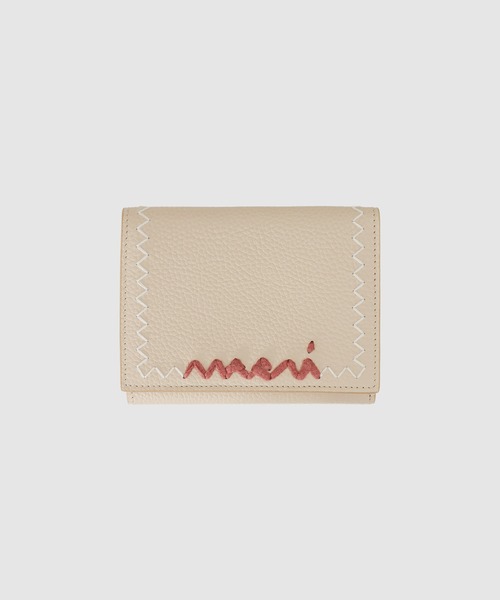 MARNI（マルニ）の「SYMBOL / 三つ折り財布（財布・レディース・ブラック/ライトベージュ/ライトグレー/オリーブ/ブルー/ライトグリーン・ONE SIZE）」の3枚目の写真