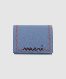 茶*様 MARNI 二つ折り財布 青色 楽天市場】マルニ 二つ折り財布 ミニ財布 財布 小銭付き財布