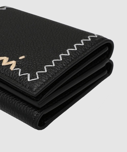 MARNI（マルニ）の「SYMBOL / 三つ折り財布（財布・レディース・ブラック/ライトベージュ/ライトグレー/オリーブ/ブルー/ライトグリーン・ONE SIZE）」の8枚目の写真