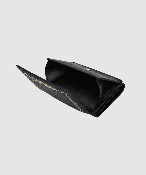 MARNI（マルニ）の「SYMBOL / 三つ折り財布（財布・レディース・ブラック/ライトベージュ/ライトグレー/オリーブ/ブルー/ライトグリーン・ONE SIZE）」の9枚目の写真