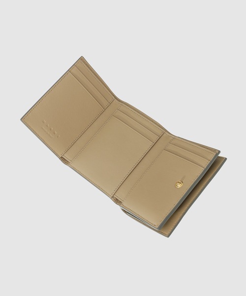 MARNI（マルニ）の「SYMBOL / 三つ折り財布（財布・レディース・ブラック/ライトベージュ/ライトグレー/オリーブ/ブルー/ライトグリーン・ONE SIZE）」の13枚目の写真