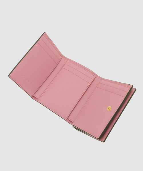 MARNI（マルニ）の「SYMBOL / 三つ折り財布（財布・レディース・ブラック/ライトベージュ/ライトグレー/オリーブ/ブルー/ライトグリーン・ONE SIZE）」の16枚目の写真