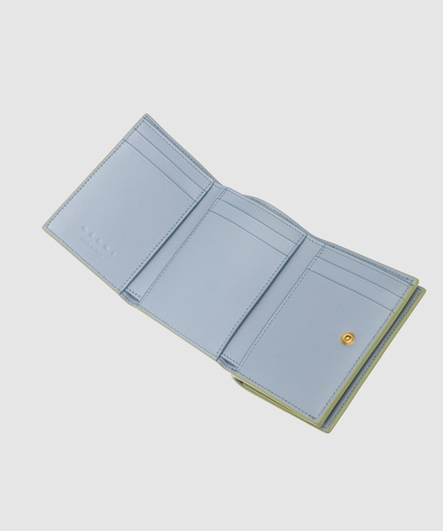 MARNI（マルニ）の「SYMBOL / 三つ折り財布（財布・レディース・ブラック/ライトベージュ/ライトグレー/オリーブ/ブルー/ライトグリーン・ONE SIZE）」の15枚目の写真