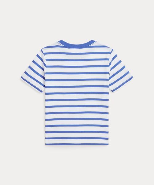 POLO RALPH LAUREN CHILDRENSWEAR(ポロ ラルフ ローレン チルドレンズウェア)の「Polo ベア ストライプド コットン ジャージー Tシャツ(Tシャツ/カットソー・キッズ・マルチ・7/3/6/4)」の3枚目の写真