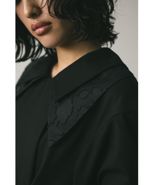 STYLEMIXER(スタイルミキサー)の「ダブルカラーワンピース(ワンピース・レディース・ベージュ/ブラック・SMALL/MEDIUM)」の8枚目の写真
