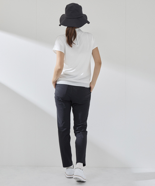 JUN&ROPE'（ジュンアンドロペ）の「【UVカット】【接触冷感】【ストレッチ】ハイテンションスリムストレートパンツ（その他パンツ・レディース・ブラック/ホワイト/ネイビー・L/S/M）」の7枚目の写真