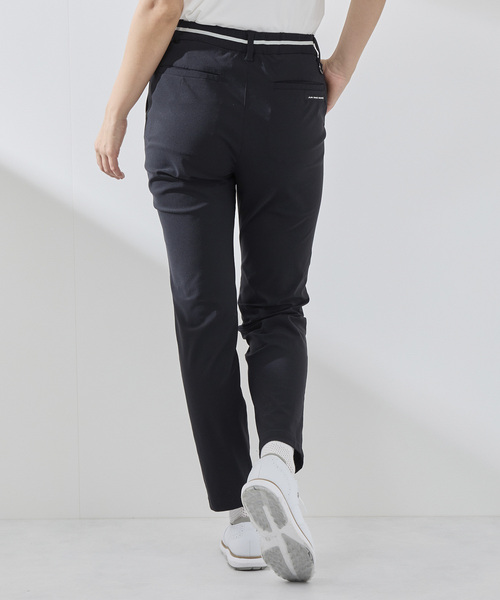 JUN&ROPE'（ジュンアンドロペ）の「【UVカット】【接触冷感】【ストレッチ】ハイテンションスリムストレートパンツ（その他パンツ・レディース・ブラック/ホワイト/ネイビー・L/S/M）」の9枚目の写真