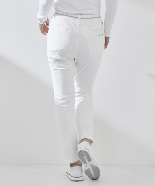 JUN&ROPE'（ジュンアンドロペ）の「【UVカット】【接触冷感】【ストレッチ】ハイテンションスリムストレートパンツ（その他パンツ・レディース・ブラック/ホワイト/ネイビー・L/S/M）」の11枚目の写真