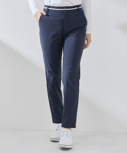 UVカット】【接触冷感】【ストレッチ】ハイテンションスリムストレート