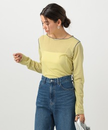 BAYFLOW | [レイヤードスタイルに]シアーテレコロングスリーブT(Tシャツ/カットソー)