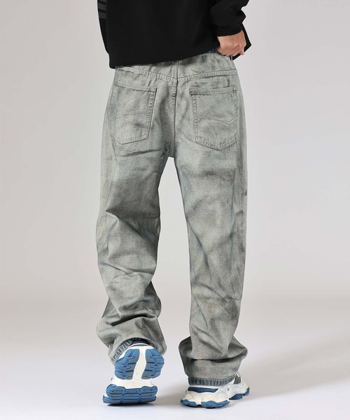 aimoha(アイモハ)の「【aimoha neo】Rustic Wash Denim(デニムパンツ・メンズ・ベージュ・MEDIUM/LARGE/X-LARGE/XX-LARGE)」の4枚目の写真