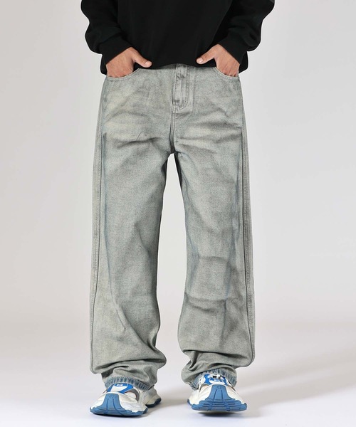 aimoha(アイモハ)の「【aimoha neo】Rustic Wash Denim(デニムパンツ・メンズ・ベージュ・MEDIUM/LARGE/X-LARGE/XX-LARGE)」の6枚目の写真