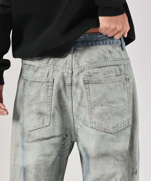 aimoha(アイモハ)の「【aimoha neo】Rustic Wash Denim(デニムパンツ・メンズ・ベージュ・MEDIUM/LARGE/X-LARGE/XX-LARGE)」の13枚目の写真