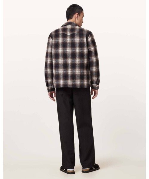 ALLSAINTS(オールセインツ)の「HANBURY STRAIGHT FIT TROUSERS | HANBURY ストレート フィット トラウザー(その他パンツ・メンズ・ブラック・L/XS/S/M)」の7枚目の写真