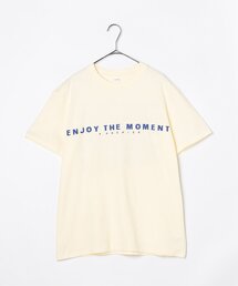 【ママ】イロチ買いしたいシンプルロゴプリント半袖Tシャツ